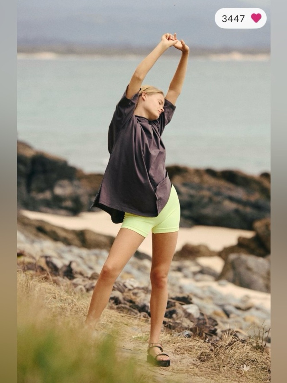 FP Movement by Free People ~ Throw Over Tunic ~ Color: Gunmetal ~ XS ~ * N W T * - Picture 13 of 13